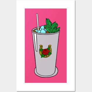 Derby Style Mint Julep Posters and Art